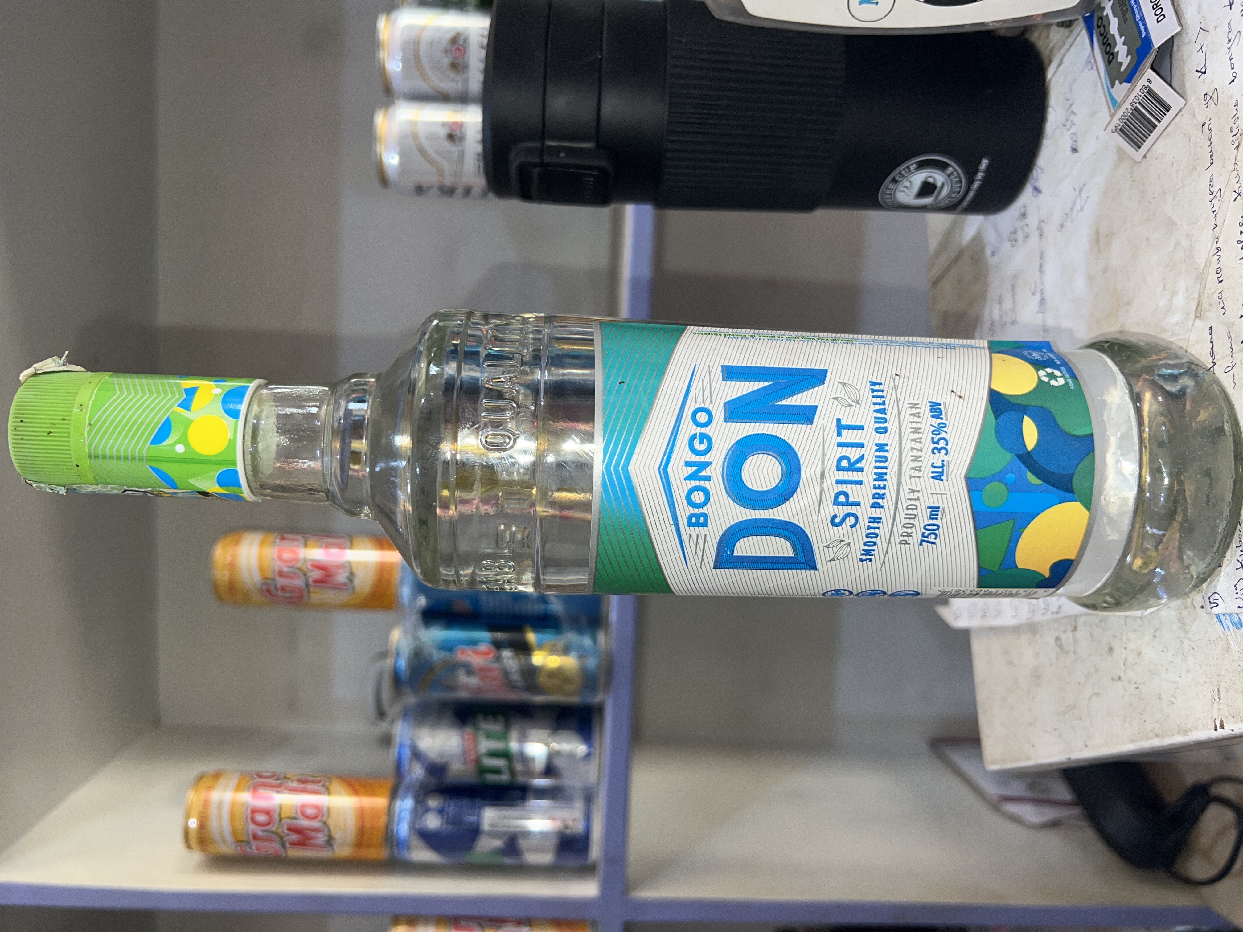 Bongo don spirit smooth premium quality 750 ml